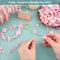 TINKRSTUFF Assorted 170-230PCS Pink Acrylic Beads for Bracelet Making, Flower Bow Butterfly Candy GummyBear Aesthetic Bracelet Charms,Cute Beads for Jewelry Making DIY Necklace Keychain Phone Charm